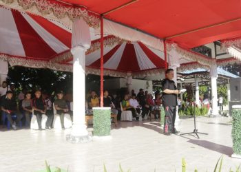 Wawali Nayodo Canangkan Dimulainya Perayaan HUT RI Ke-77