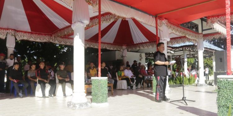 Wawali Nayodo Canangkan Dimulainya Perayaan HUT RI Ke-77