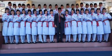 36 Paskibraka Bolmong Tahun 2022 Dikukuhkan