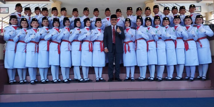 36 Paskibraka Bolmong Tahun 2022 Dikukuhkan