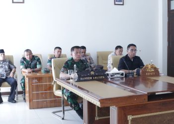 Resmikan Jalan Santiago, Bupati Boltim bersama Danrem 131 Santiago Vidcon dengan KSAD Jenderal Dudung