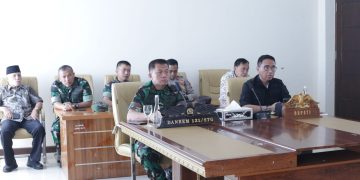 Resmikan Jalan Santiago, Bupati Boltim bersama Danrem 131 Santiago Vidcon dengan KSAD Jenderal Dudung