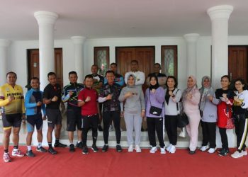 Wali Kota Terima Kunjungan Silaturahmi Danrem 131 Santiago