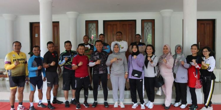 Wali Kota Terima Kunjungan Silaturahmi Danrem 131 Santiago
