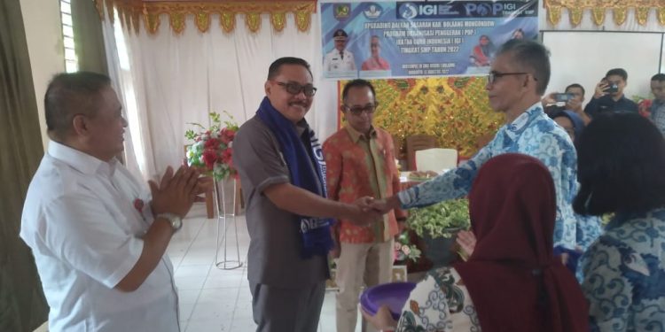 Buka POP IGI, Limi Mokodompit Motivasi Para Guru