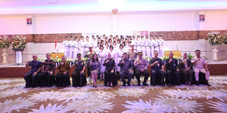 Wali Kota Kotamobagu Kukuhkan dan Lantik Anggota Paskibraka Tahun 2022