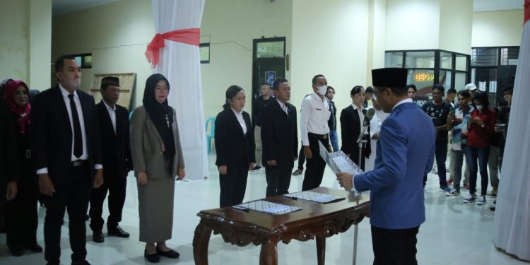 38 ASN Pemkab Boltim Dilantik Bupati, Berikut Nama-namanya