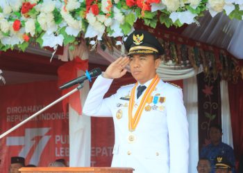 Berlangsung Khidmat, Bupati Boltim Jadi Irup HUT ke-77 Republik Indonesia