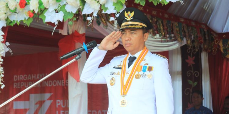Berlangsung Khidmat, Bupati Boltim Jadi Irup HUT ke-77 Republik Indonesia