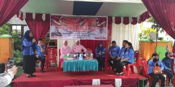 Meriakan HUT RI, Bunda PAUD Kotamobagu Lepas Karnaval Anak