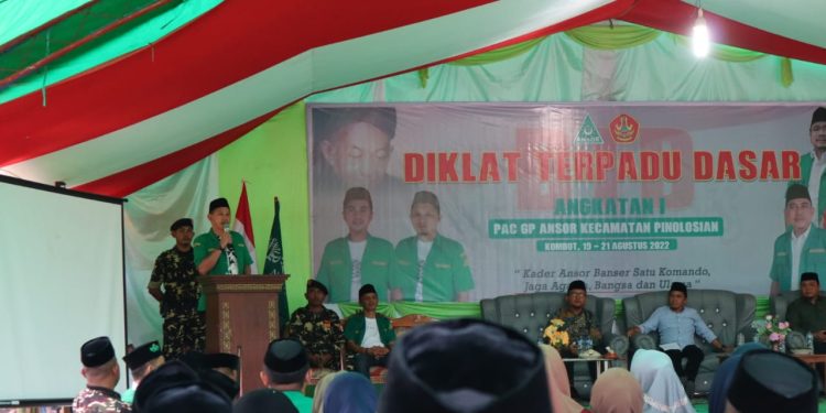 GP Ansor Pinolosian Gelar DTD, Fadli Tuliabu: Tak Ada Kata Berhenti Mengurus Organisasi