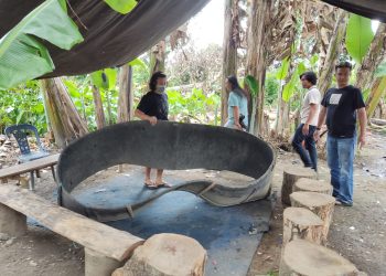 Polres Bolmong Bubarkan Arena Judi Sabung Ayam di Imandi