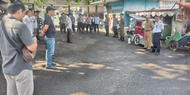 Pemkot Bersama TNI Polri Gelar Apel Kesiapan Penutupan Eks Pasar Serasi