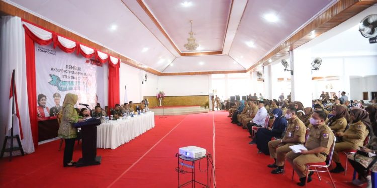 Pemkot Kotamobagu Gelar Rembuk Aksi Percepatan Penurunan Stunting Tahun 2022