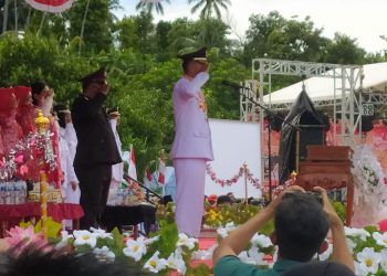 Jadi Irup HUT ke-77 RI, Iskandar: Jadikan Momentum Ini Sebagai Spirit Baru Membangun Bolsel