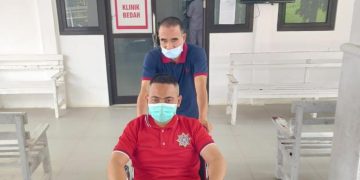 Kedua Jari Kaki Candra Wahid Hancur Akibat Barrier yang Didorong Pendemo