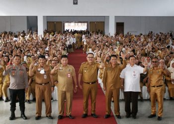 Bupati Bolmong Pimpin Raker Dengan Ribuan Guru se-Bolmong