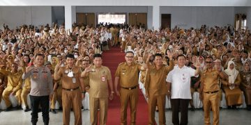 Bupati Bolmong Pimpin Raker Dengan Ribuan Guru se-Bolmong