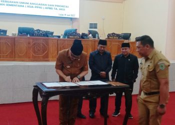Lewat Paripurna, DPRD Bolmong Tetapkan Ranperda Pertanggungjawaban Pelaksanaan APBD 2021