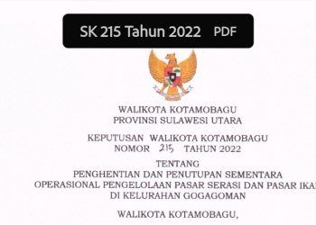 SK Penutupan Pasar Serasi Tak Terkait Status Kepemilikan Tanah