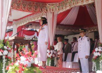 Wali Kota Irup Peringatan HUT ke-77 Kemerdekaan RI