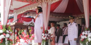 Wali Kota Irup Peringatan HUT ke-77 Kemerdekaan RI