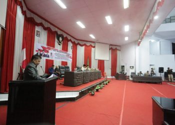 Nayodo Hadiri Paripurna KUPA dan PPAS Perubahan APBD Tahun 2022