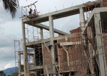 Abaikan Keselamatan Kerja, PPK Proyek Pembangunan Gedung Perpustakaan Resmi Layangkan Surat Peringatan