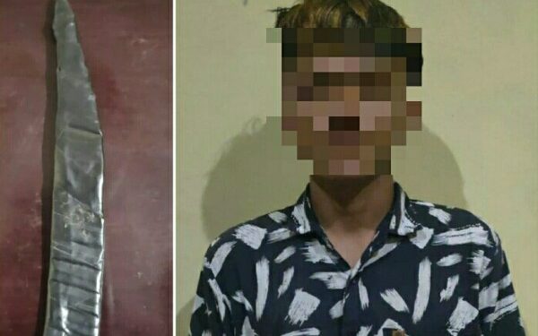 Polsek Maesa Amankan Terduga Pelaku Pengancaman dengan Sajam di Kakenturan Dua