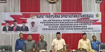 DPRD Kotamobagu Gelar Paripurna KUA PPAS Perubahan