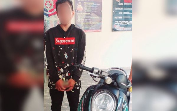 Tim Resmob Polresta Manado Amankan Penjambret Handphone Milik Siswi SD