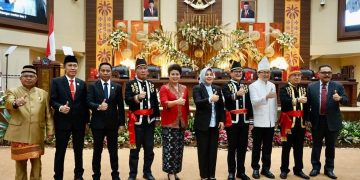 Tatong Bara Hadiri Paripurna DPRD Sulut Dalam Rangka Peringatan HUT ke-58 Provinsi