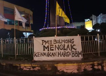 Tidak Berpihak Kepada Rakyat, PMII Bolmong Tegas Tolak Kenaikan Harga BBM
