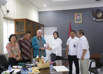 Tatong Bara Terima Kunjungan Partner Akademisi Fakultas Perikanan Unsrat dari New Zealand