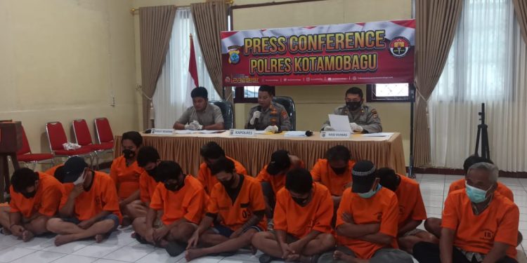 Polres Kotamobagu Ungkap Kasus PETI di Desa Lobong