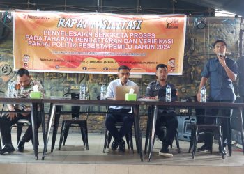 Bawaslu Kotamobagu Gelar Rapat Fasilitasi dengan Peserta Pemilu