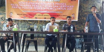 Bawaslu Kotamobagu Gelar Rapat Fasilitasi dengan Peserta Pemilu