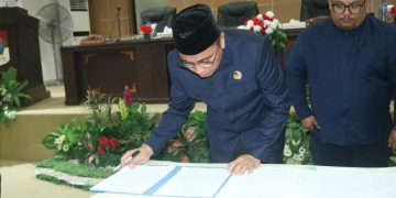 Bupati Boltim Teken Nota Kesepahaman KUA-PPAS Perubahan 2022