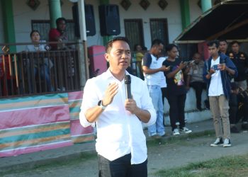 Sachrul Mamonto Resmi Buka Turnamen Sepak Bola Bupati Cup I