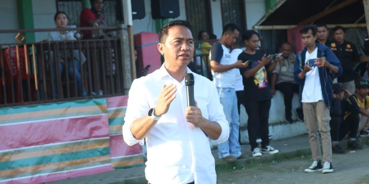 Sachrul Mamonto Resmi Buka Turnamen Sepak Bola Bupati Cup I