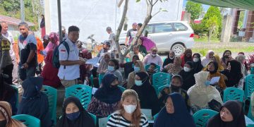 Dinsos Boltim Kembali Salurkan BLT BBM Tahap 2 di Wilayah Pegunungan