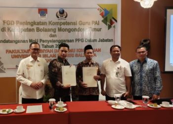 Pemkab Boltim dan UIN Salatiga Tanda Tangani MOU
