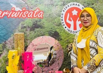 Ketua TP PKK Boltim Hadiri Pameran Kriyanusa 2022