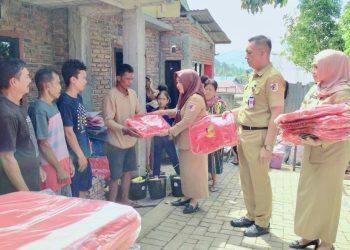 Pemkot Kotamobagu Salurkan Bantuan Musibah Kebakaran di Kelurahan Biga