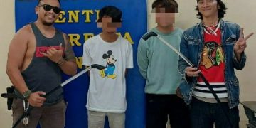 Jual Sajam di Manado, 2 Pemuda Bitung Diringkus ROTR Polresta Manado