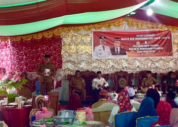 Bupati Limi Mokodompit Letak Batu Pertama Pembangunan Masjid Al-Mubaroqah Posiangah