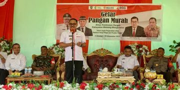 Setelah Kecamatan Lolak Hari Ini Bupati Buka Pangan Murah di Kecamatan Bolaang