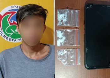 Polresta Manado Amankan Satu Terduga Pengedar Sabu di Tuminting