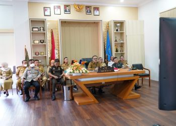 Bahas Penanggulangan Inflasi, Bupati Bolmong Ikuti Rapat Virtual Bersama Mendagri