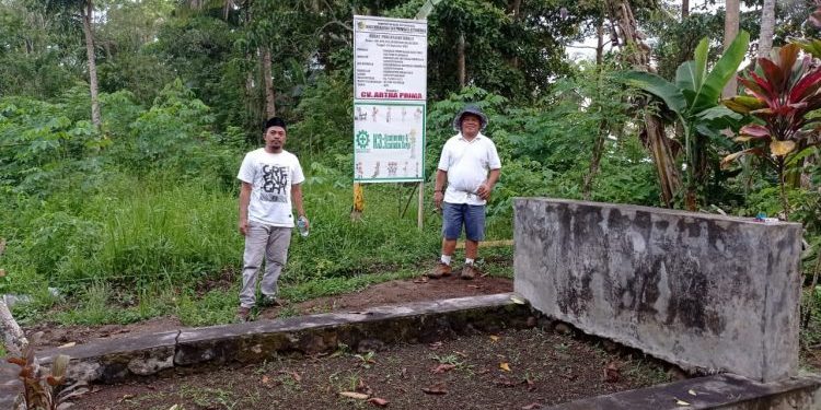 Wawali Nayodo Tinjau Proyek Penataan Makam Raja Tadohe di Bukit Kansil